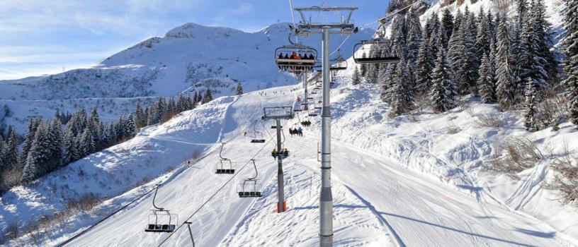 Ferienwohnung Samoens 1600 Les Cimes Exterior foto